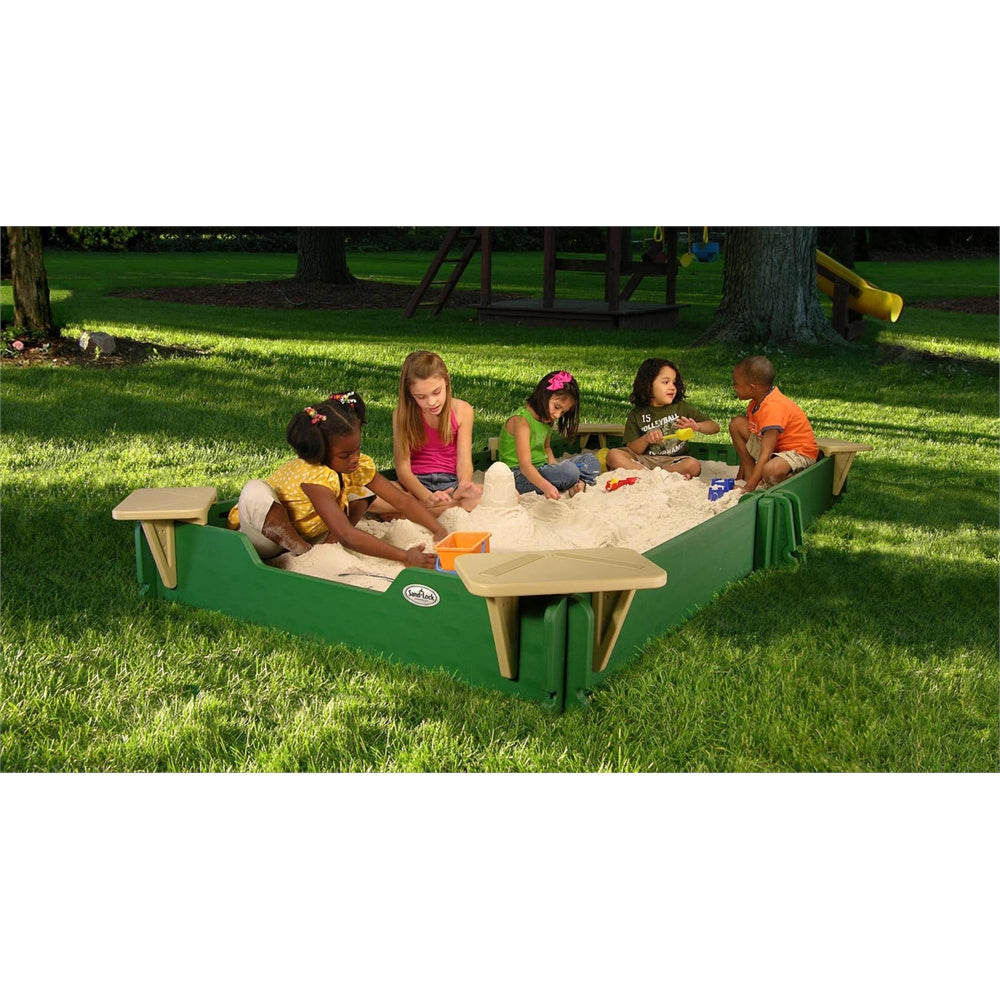 Sandbox 5'X10' with Seats and Cover included