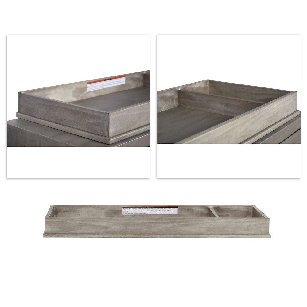 Evolur I Modern Changing Tray I Full Assembly I Lasting Quality, 850-WOG
