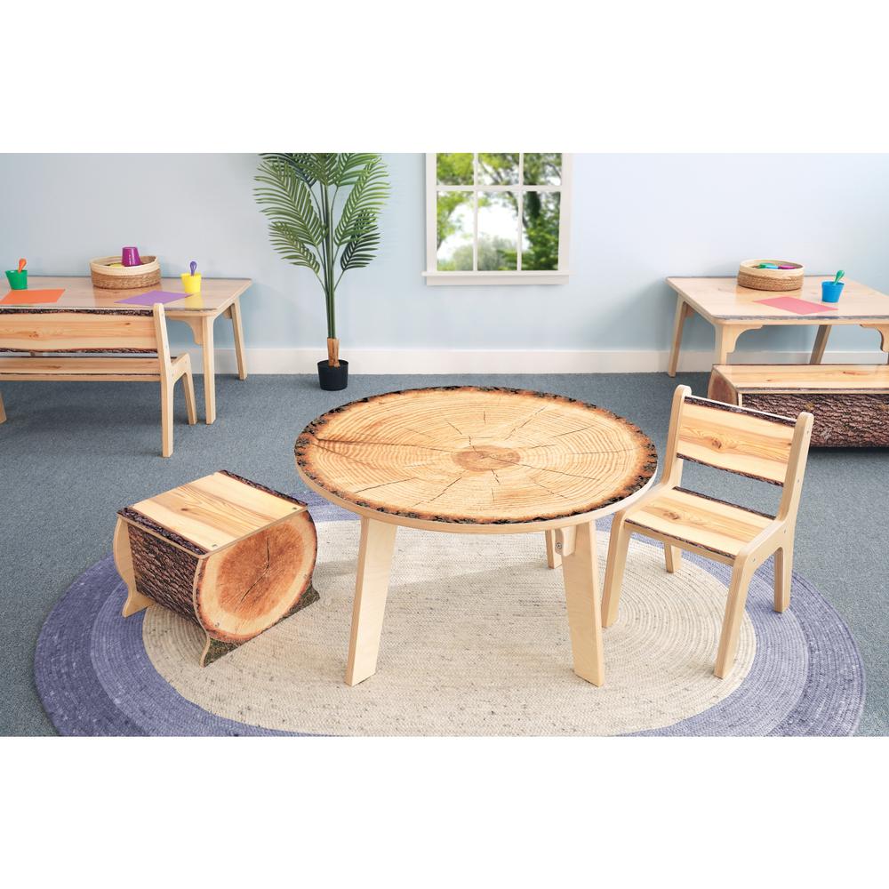 Nature View Live Edge Round Table 20H