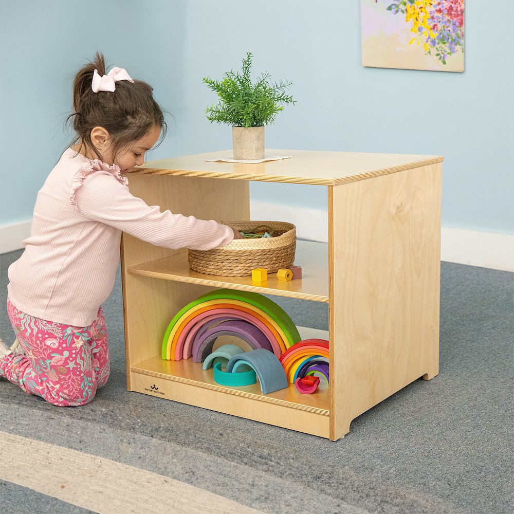 Birch plywood Shelf Cabinet 24W in Natural UV Finish
