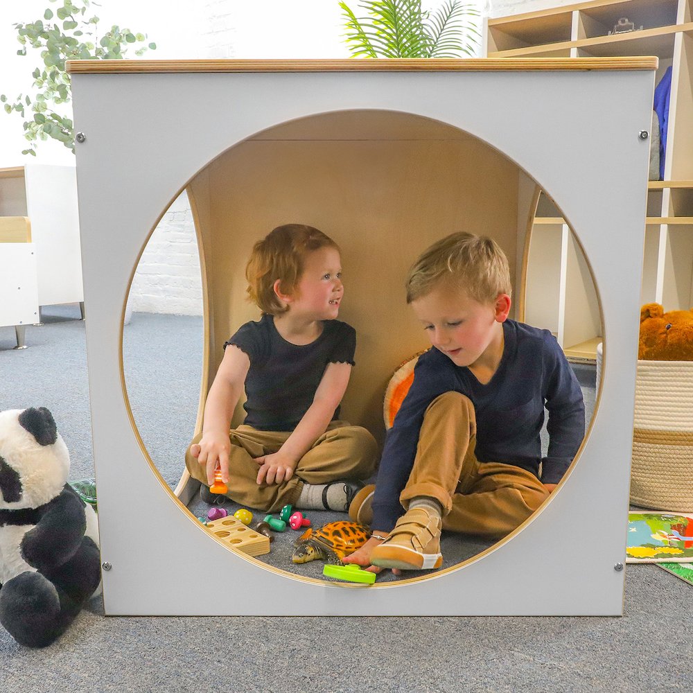 Play House Cube - White in Natural UV and White Color
