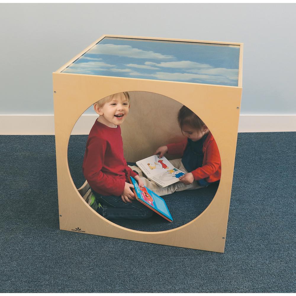 Acrylic Sky Top Playhouse Cube and Floor Mat