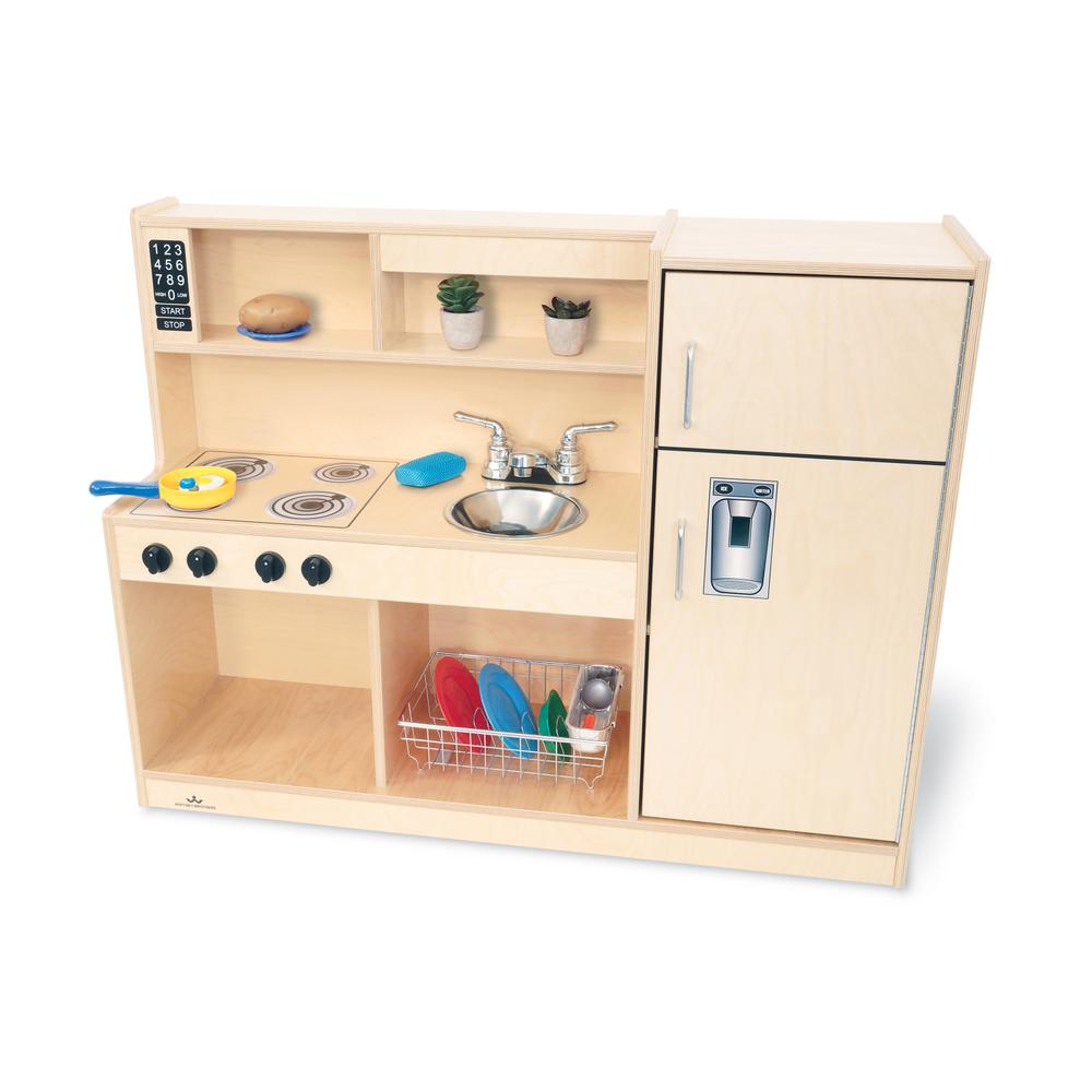 Let's Play Toddler Kitchen Combo-Natural