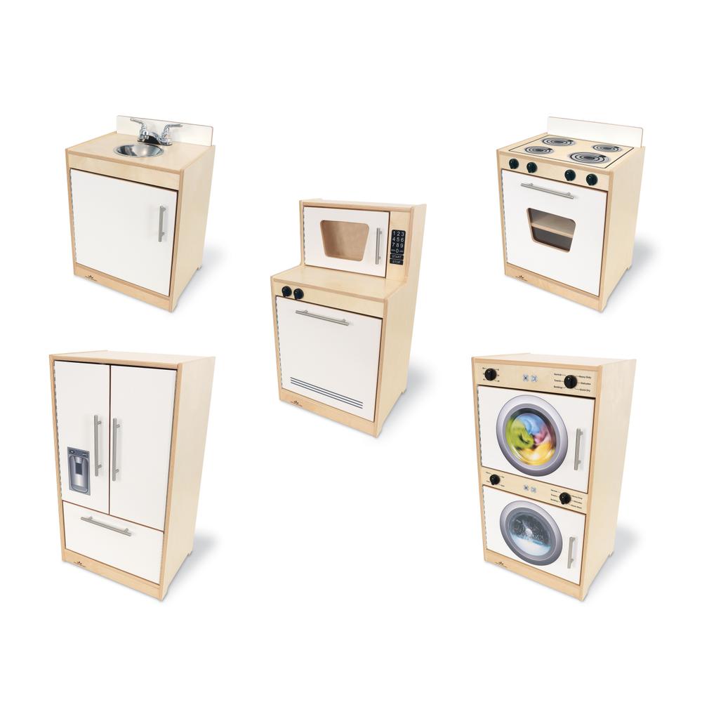 Contemporary Kitchen Ensemble - White