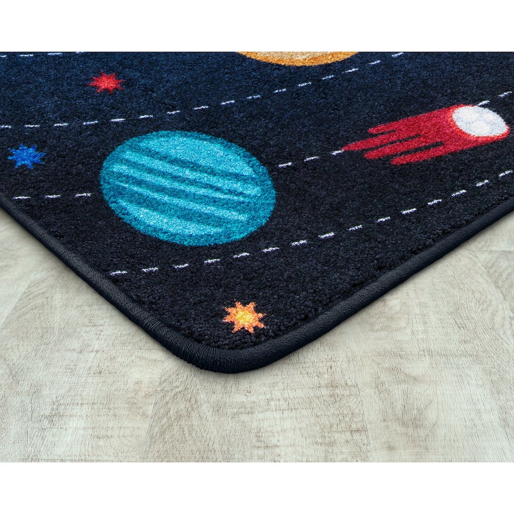 Kid Essentials Out of this World 7'8" x 10'9" Area Rug in Color Multi