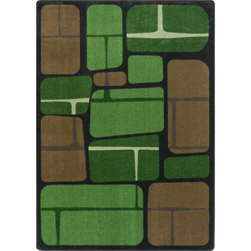 Kid Essentials BioStones 10'9" x 13'2" Area Rug in Color Meadow