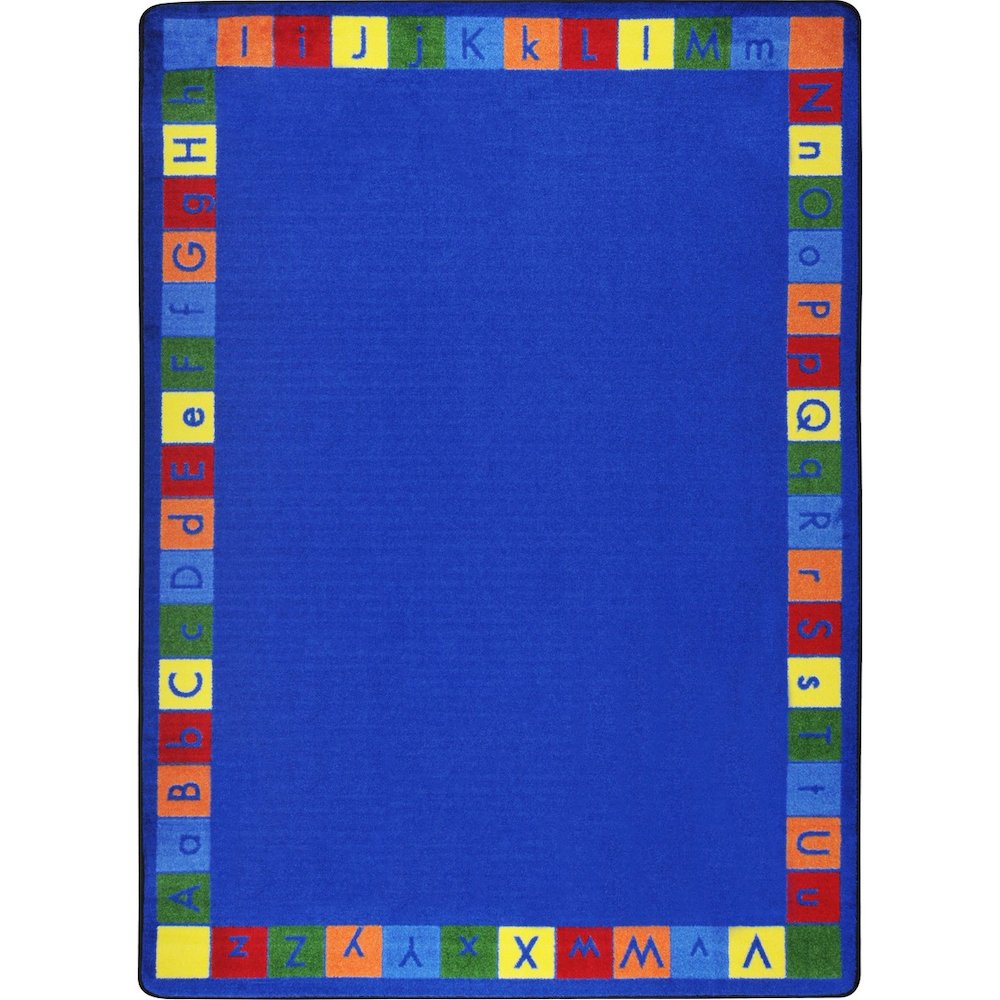 Kid Essentials Primarily Alphabett 10'9" x 13'2" Area Rug in Color Multi