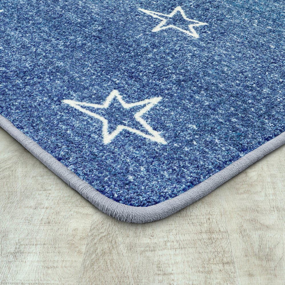 Claremont Kids Shine On 7'8" x 10'9" Area Rug in Color Blue Skies