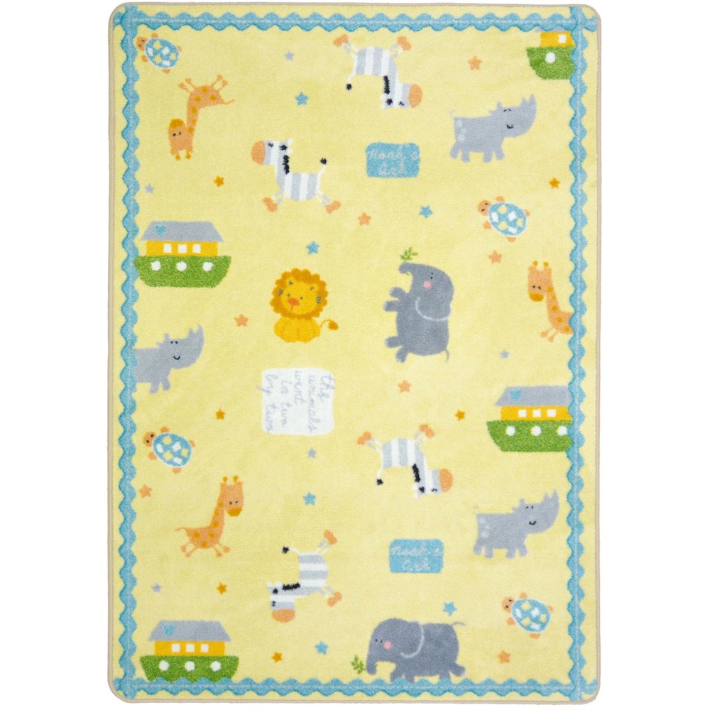 Kid Essentials Simply Noah 7'8" x 10'9" Area Rug in Color Multi