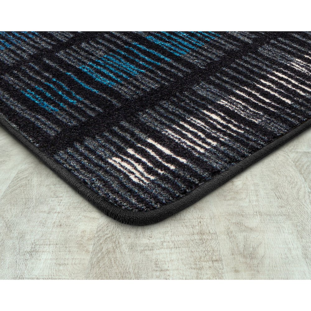 Kid Essentials Verve 7'8" x 10'9" Area Rug in Color Sapphire