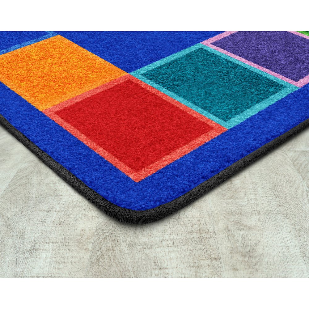 Kid Essentials Color Tones 10'9" x 13'2" Area Rug in Color Multi