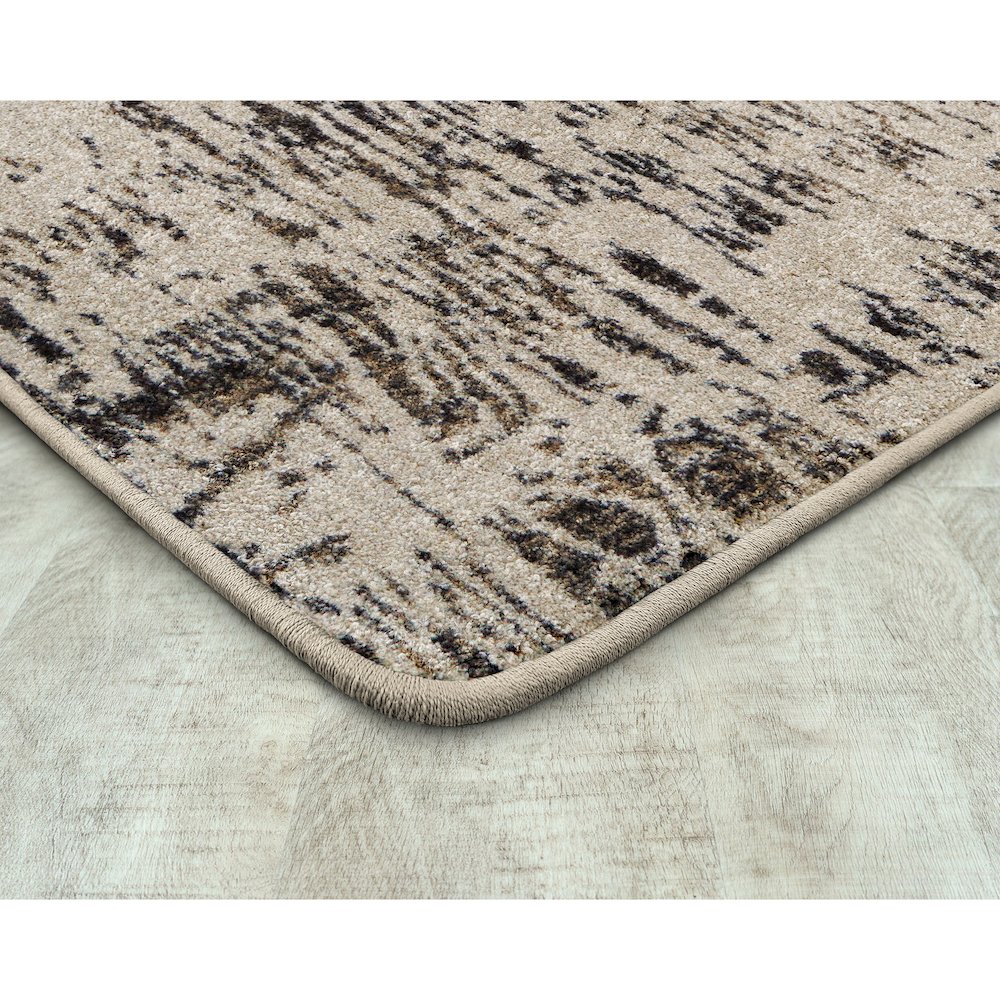 Kid Essentials Coastal Canvas 3'10" x 5'4" Area Rug in Color Sand Dune