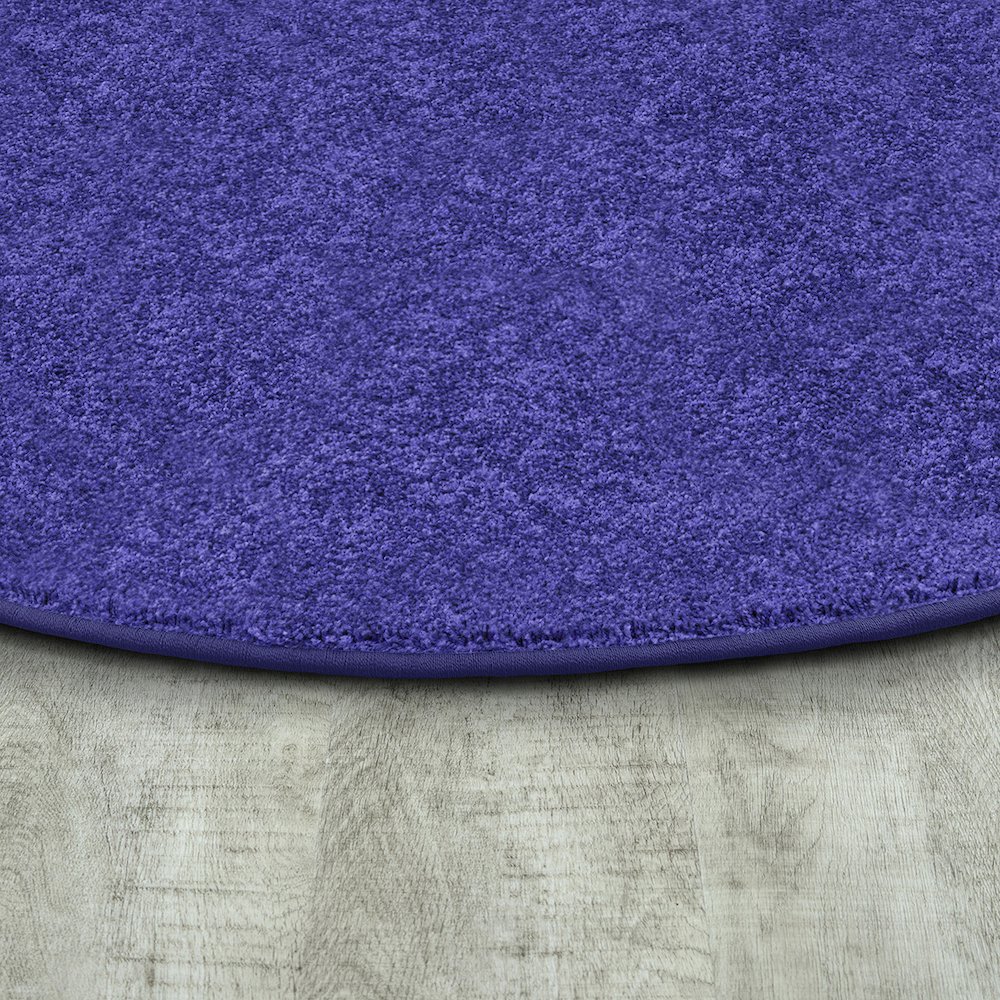 Kid Essentials Endurance 6' x 9' Oval Area Rug in Color Royal Blue