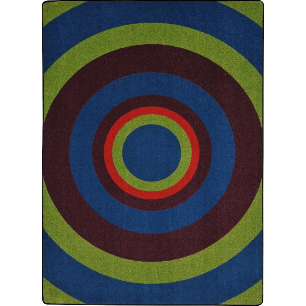 Kid Essentials Fascinate 5'4" x 7'8" Area Rug in Color Tropics