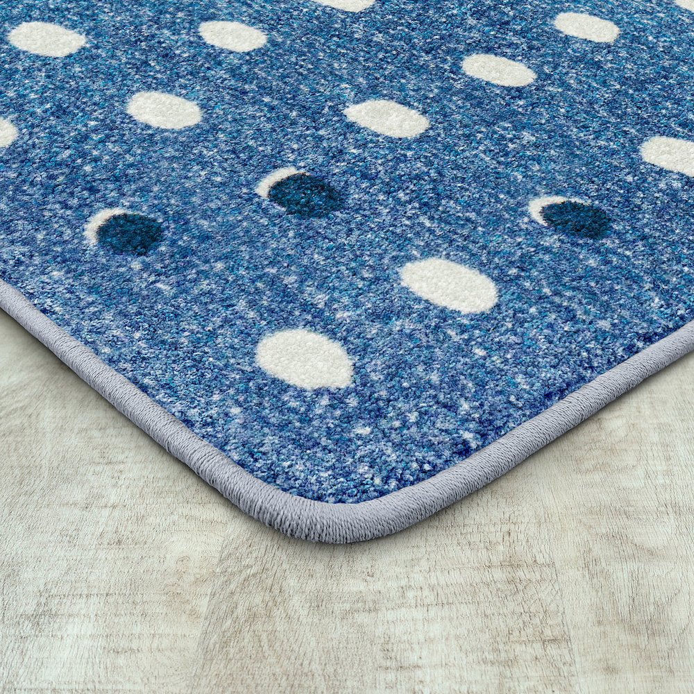 Claremont Kids Little Moons 3'10" x 5'4" Area Rug in Color Blue Skies