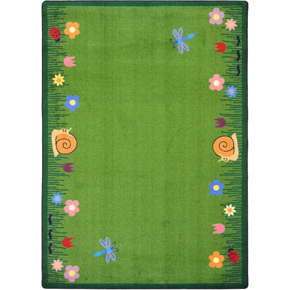 Kid Essentials Summer Friends 3'10" x 5'4" Area Rug in Color Multi