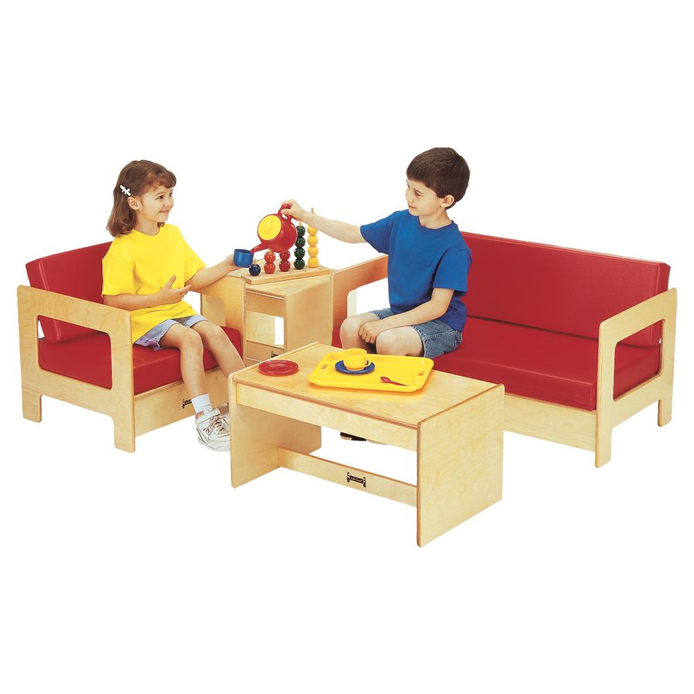 Living Room Couch - Red
