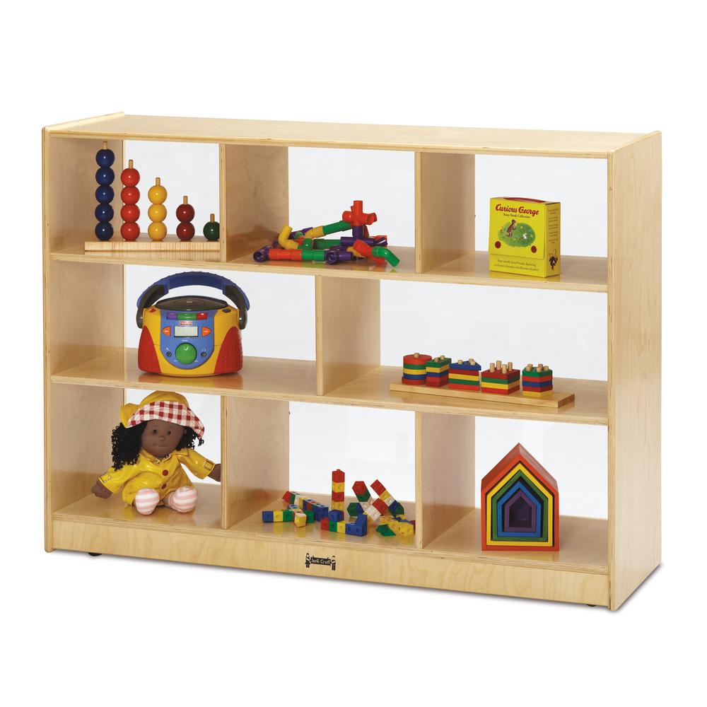 Super-Sized Single Mobile Storage Unit - Plexi Back