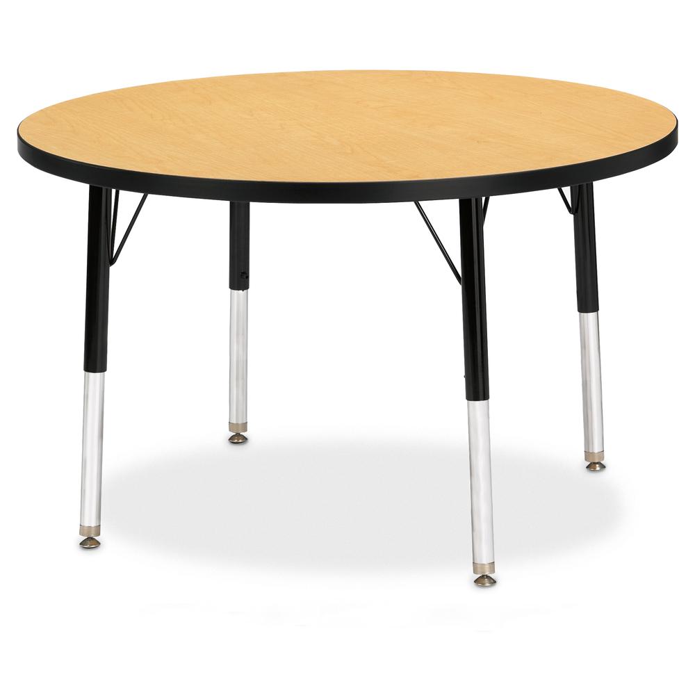 Study Carrel - 6 Carrels - Large - Oak/Black