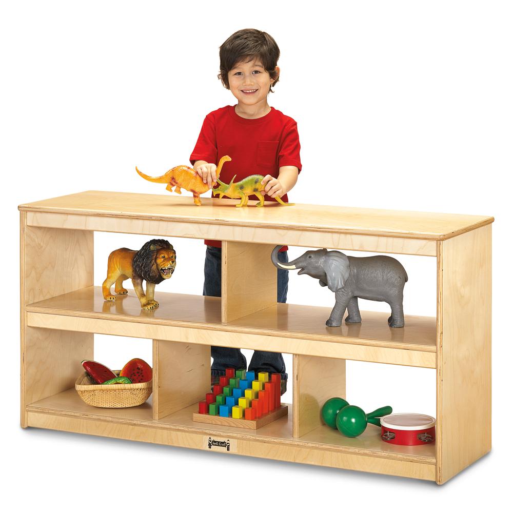 Open Toddler Shelf