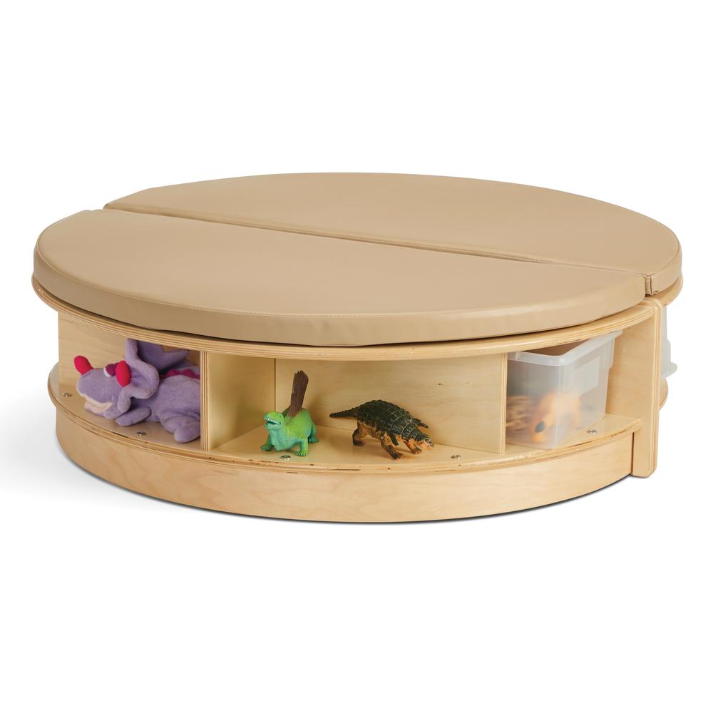 Jonti-Craft® Read-a-Round Semi - Wheat