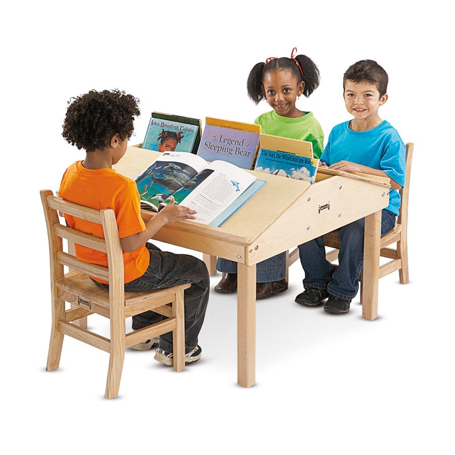 Quad Tablet And Reading Table - 20½" High
