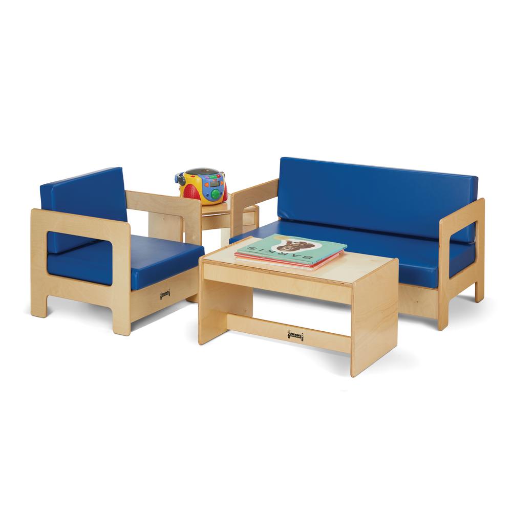 Living Room Easy Chair - Blue