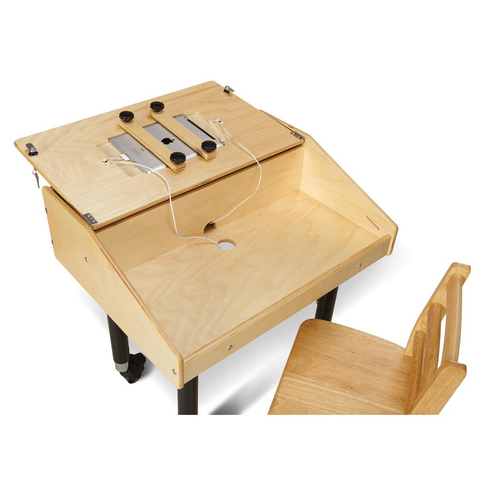 Jonti-Craft® Quad Tablet Table - Mobile