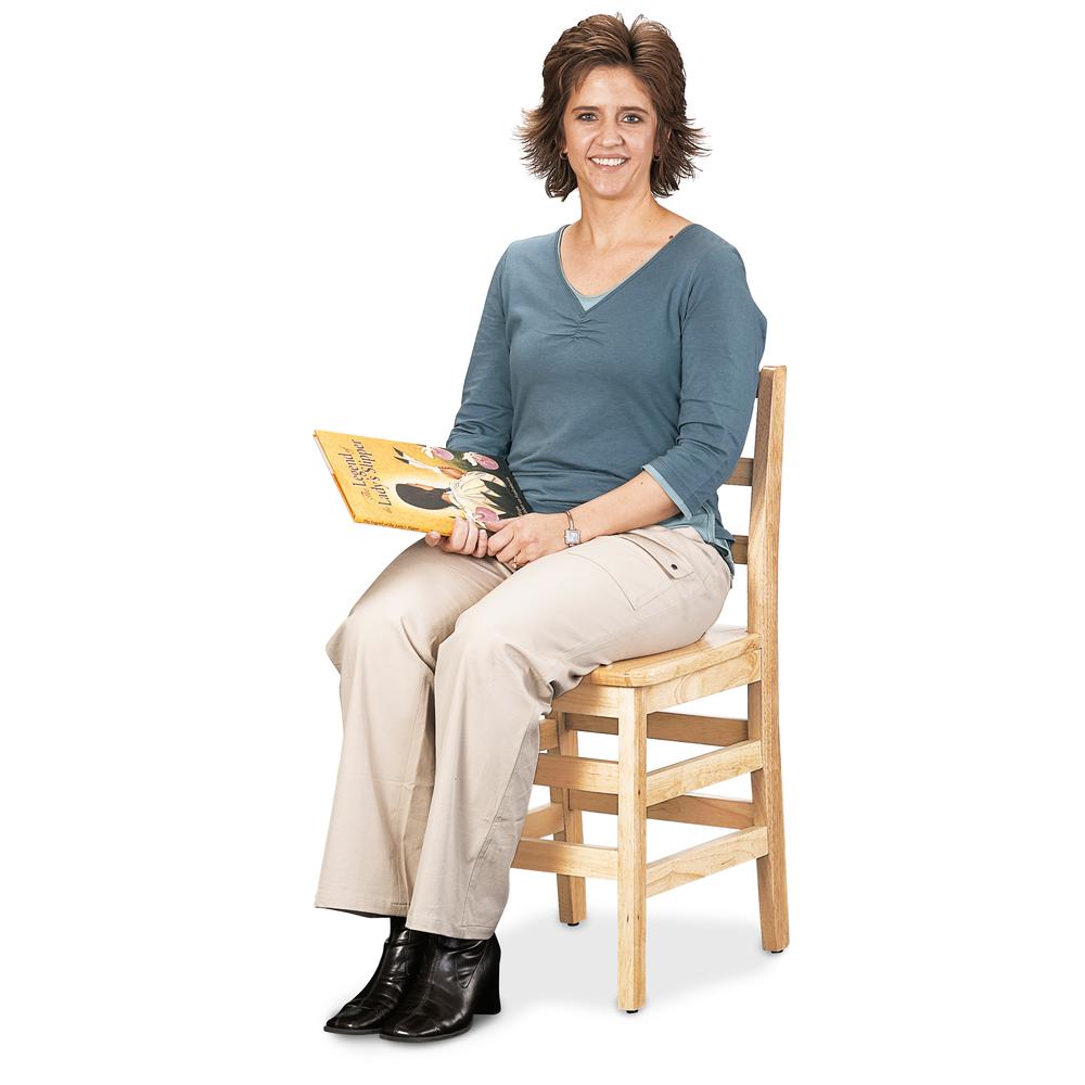 KYDZ Ladderback Chair Pair - 18" Height