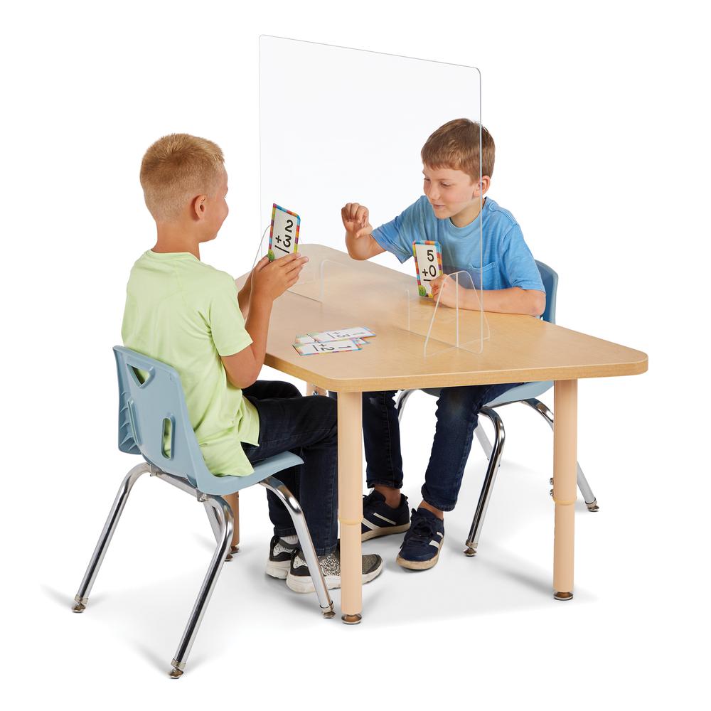 Jonti-Craft® Purpose+ Trapezoid Table - 24" x 48"