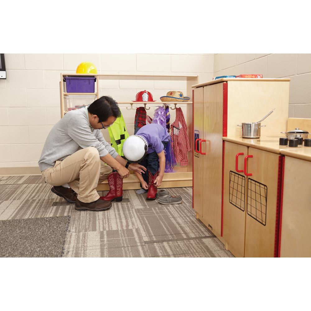 Jonti-Craft® Dress-Up Storage – with Colored Tubs