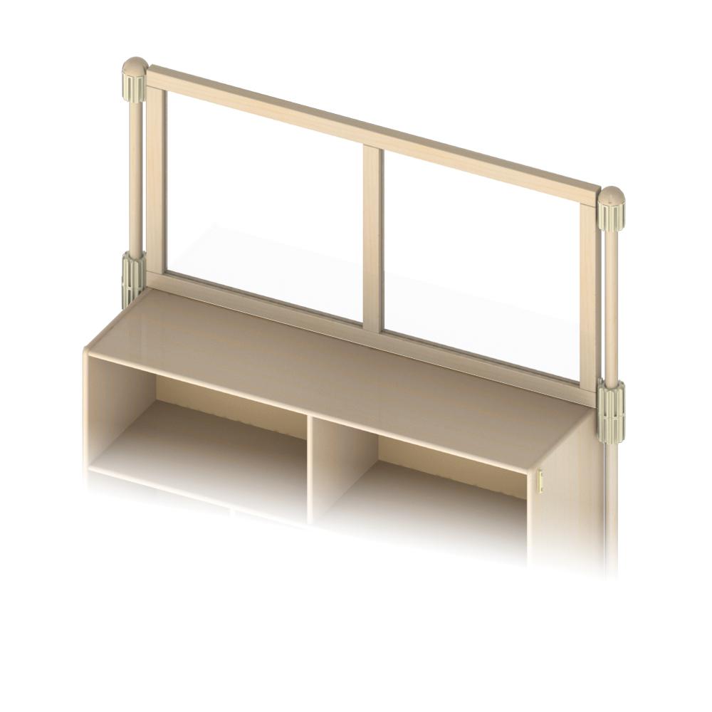 Upper Deck Divider - See-Thru