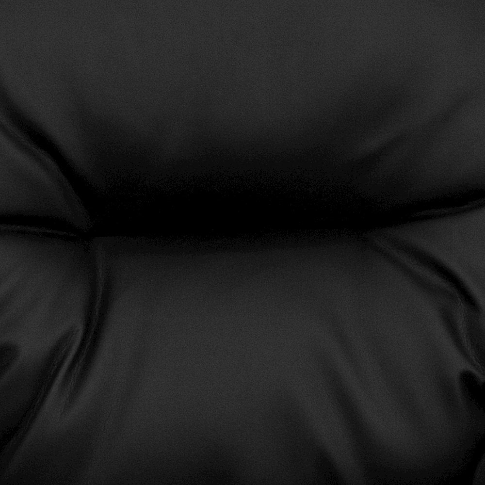 Contemporary Black LeatherSoft Kids Recliner with Cup Holder