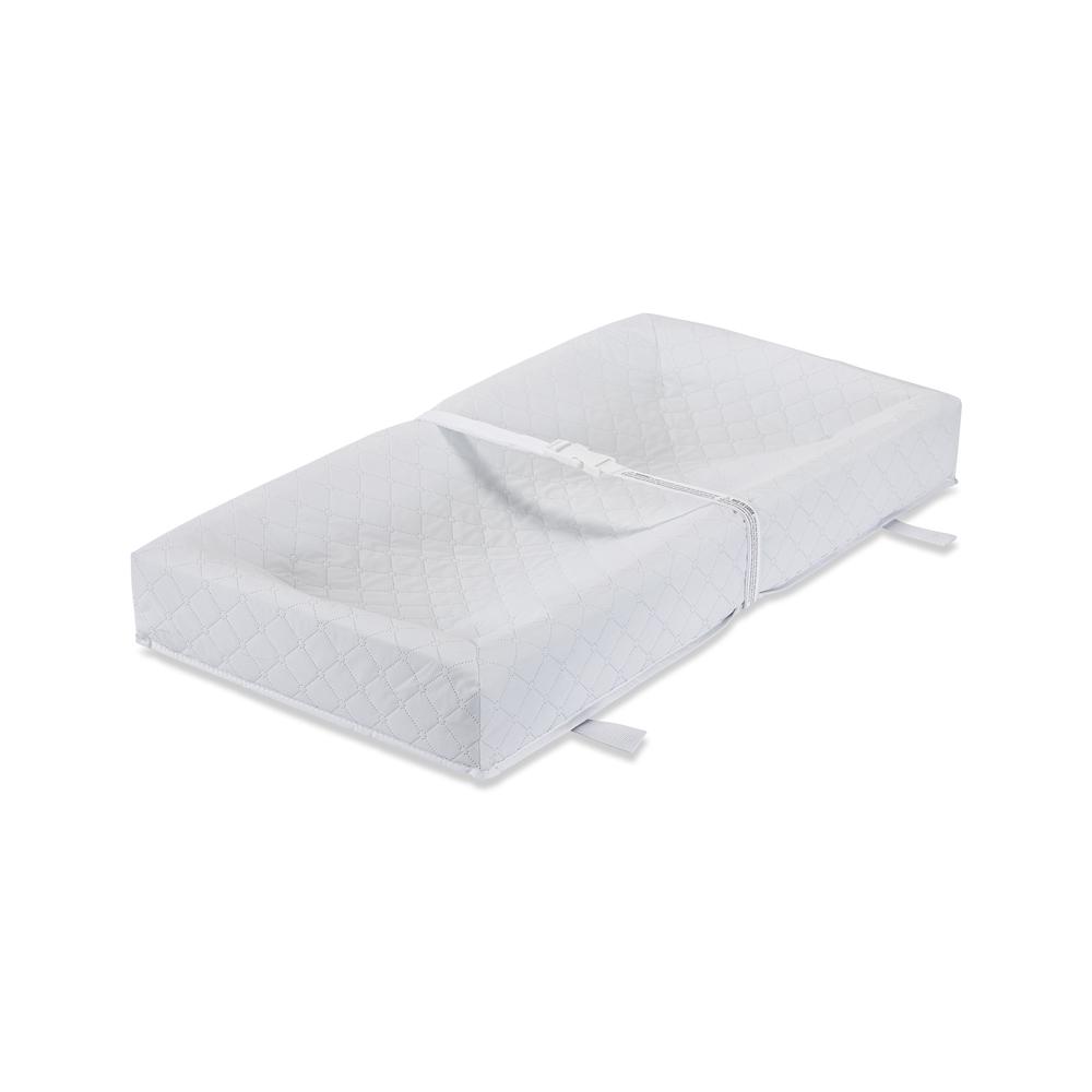 4-Sided Waterproof Diaper Changing Pad, 30" with Easy to Clean Cover