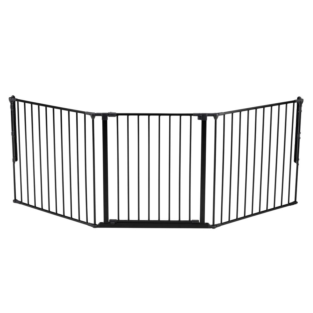 Flex L Safety Gate 35.4" - 87.8", Black