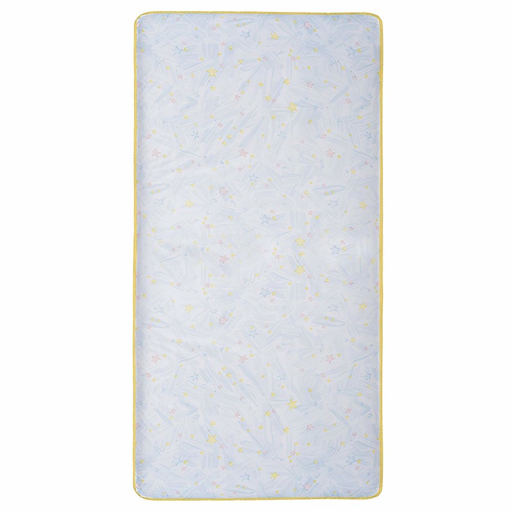 Dream On Me Stars Light Crib and Toddler 202 Coil Mattress