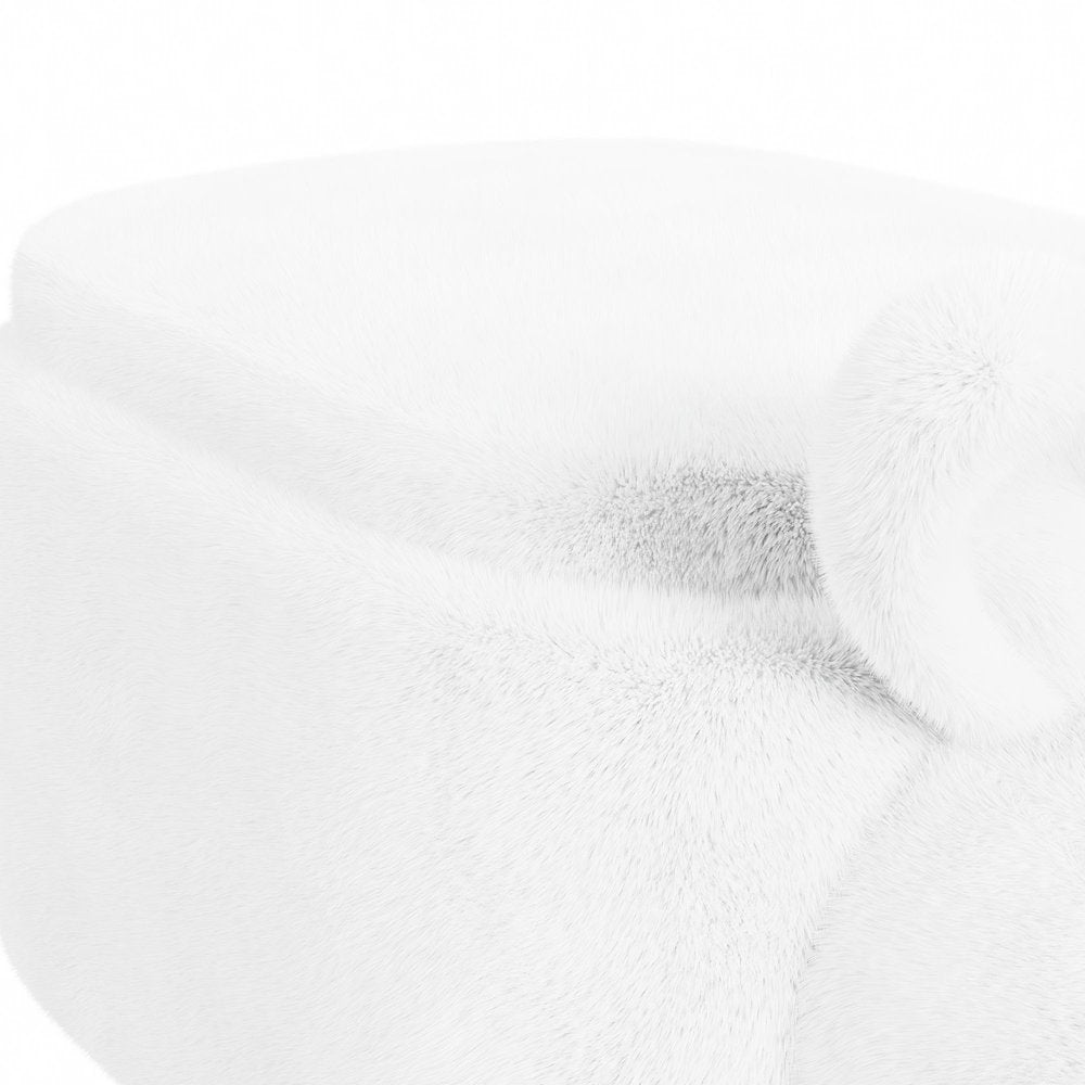 Thumper Rabbit Storage Stool in White