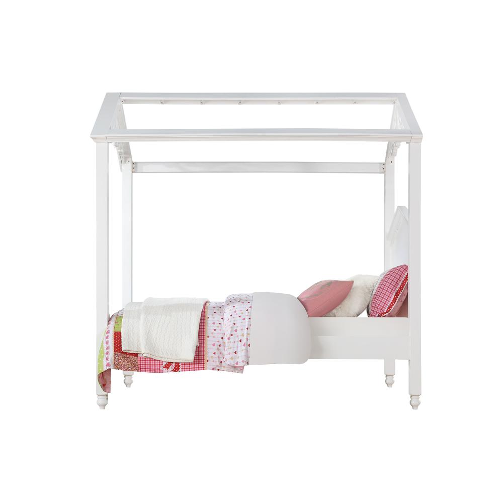 Rapunzel Full Bed, White