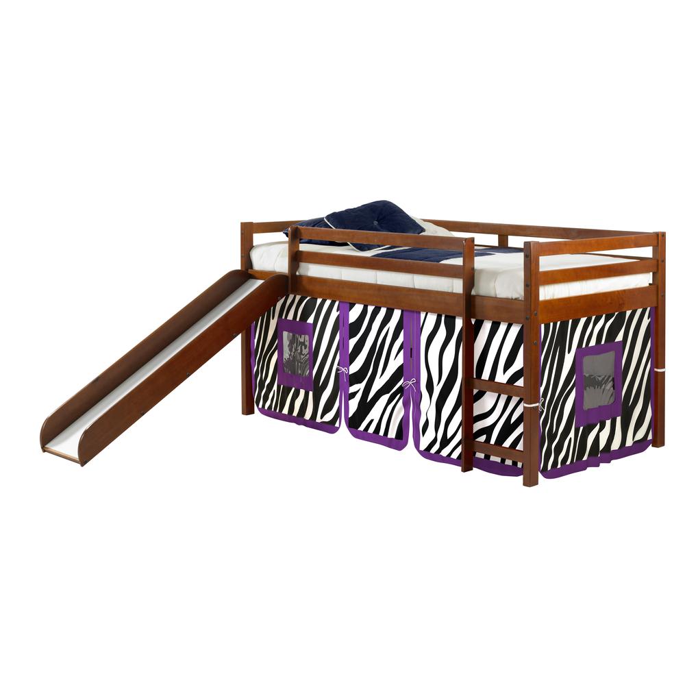 Tent Bed Espresso W/Zebra Tent Kit