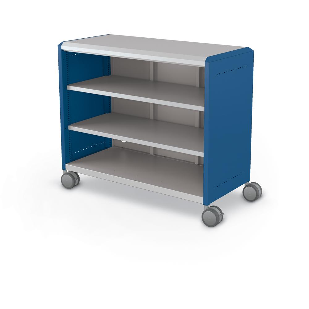 Compass Cabinet - Maxi H2 -Shelves / Casters - Navy