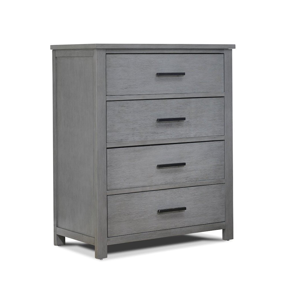Sorelle Westley 4 Drawer Dresser,Grigio Color