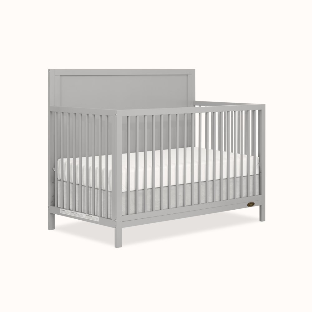 Dream On Me Dillian 3-in-1 Convertible Crib in Pebble Grey