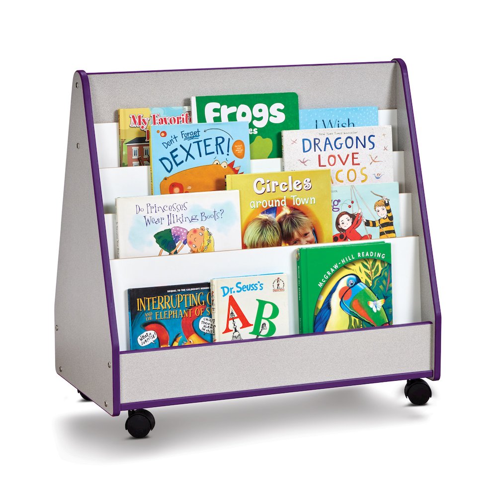 Double Sided Pick-a-Book Stand - Mobile - Purple