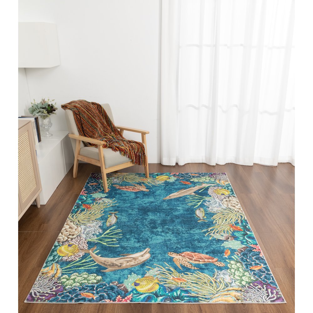 Kids 09 Underwater Ocean Life Rug