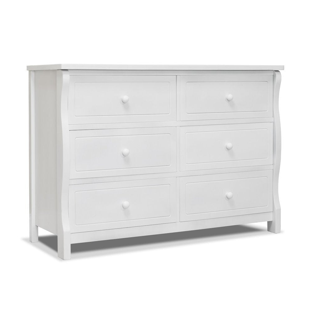 Sorelle Princeton Elite Double Dresser,White Color