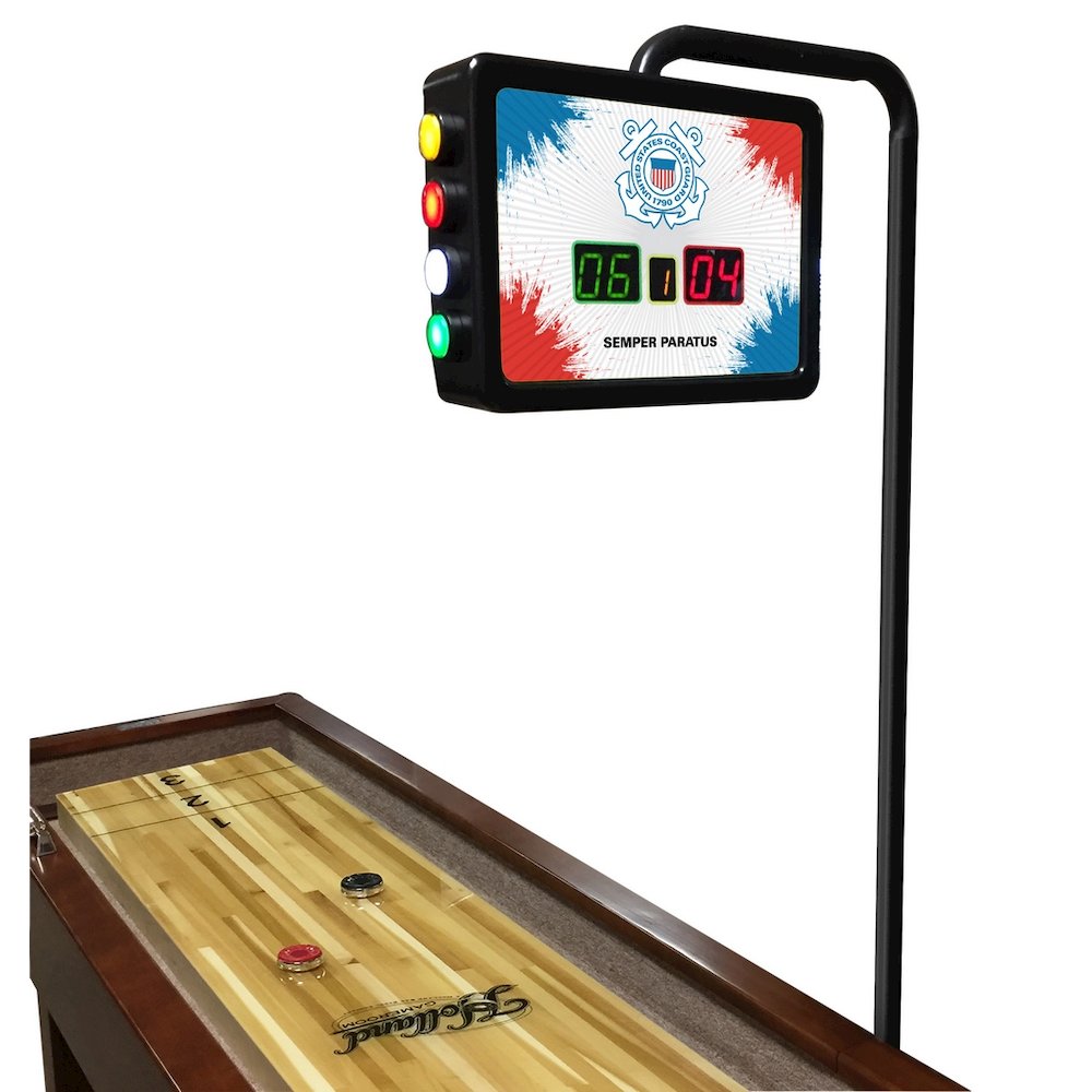 United States Coast Guard Shuffleboard Electronic Scoring Unit