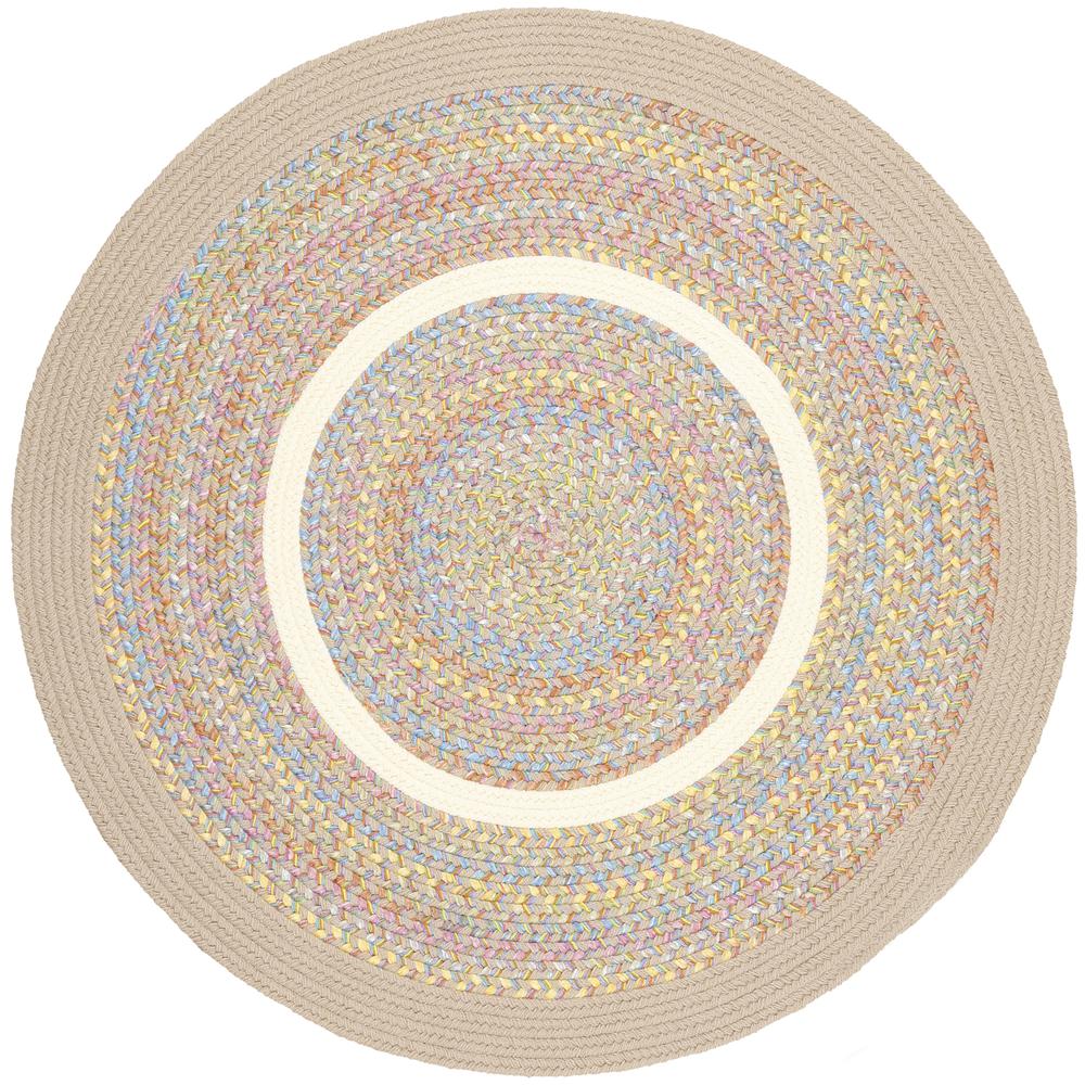 Kids' Isle Sand Beige Banded 4' Round