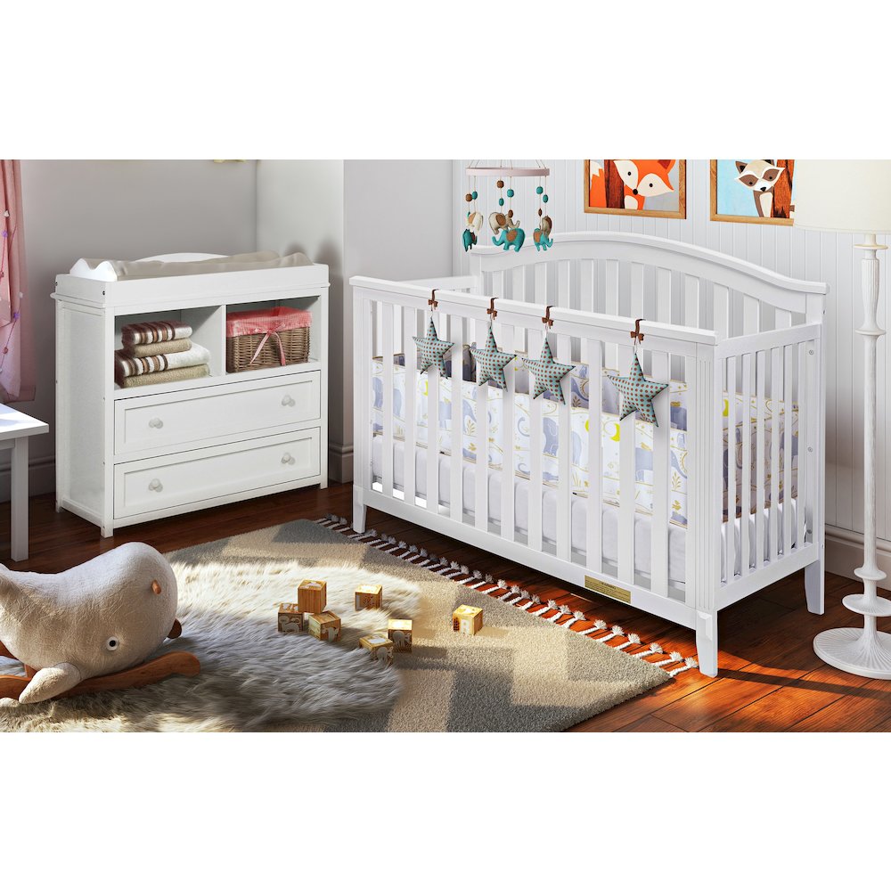 Kali II 4-in-1 Convertible Crib White