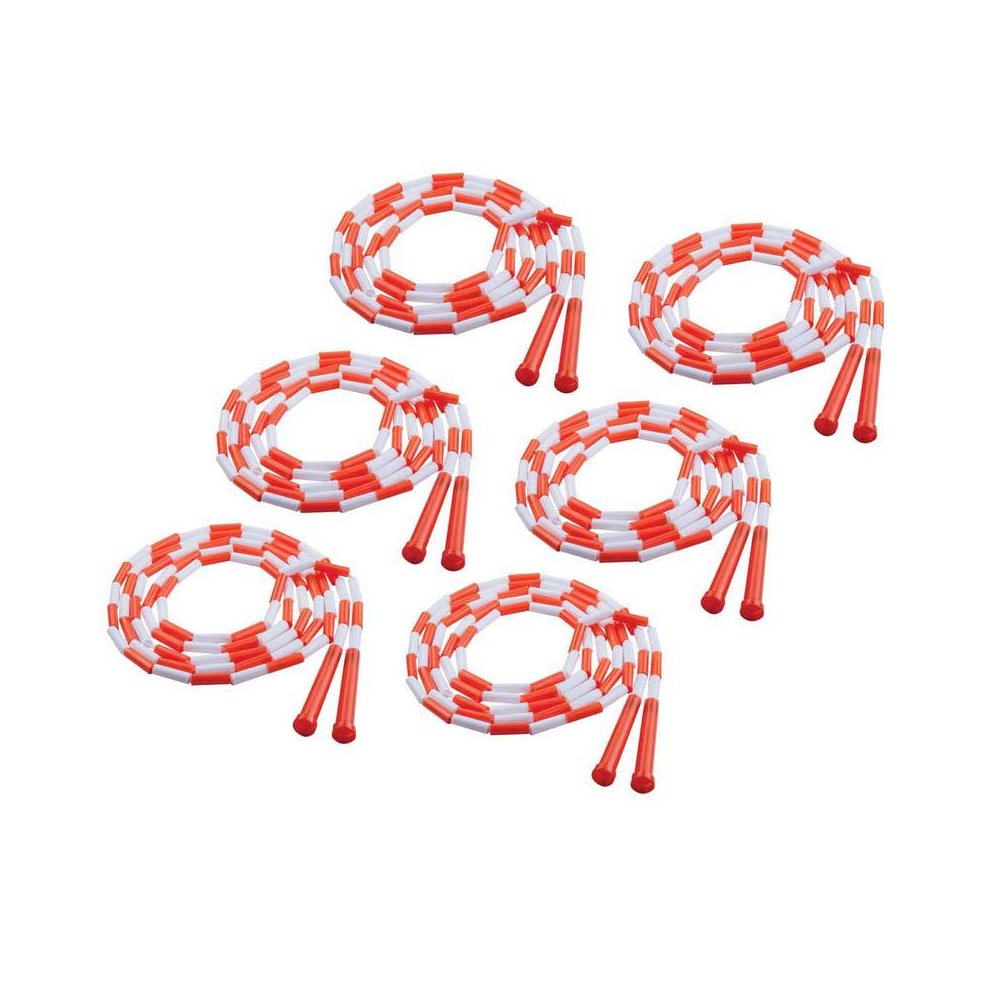 Plastic Segmented Jump Rope 10', Pack of 6