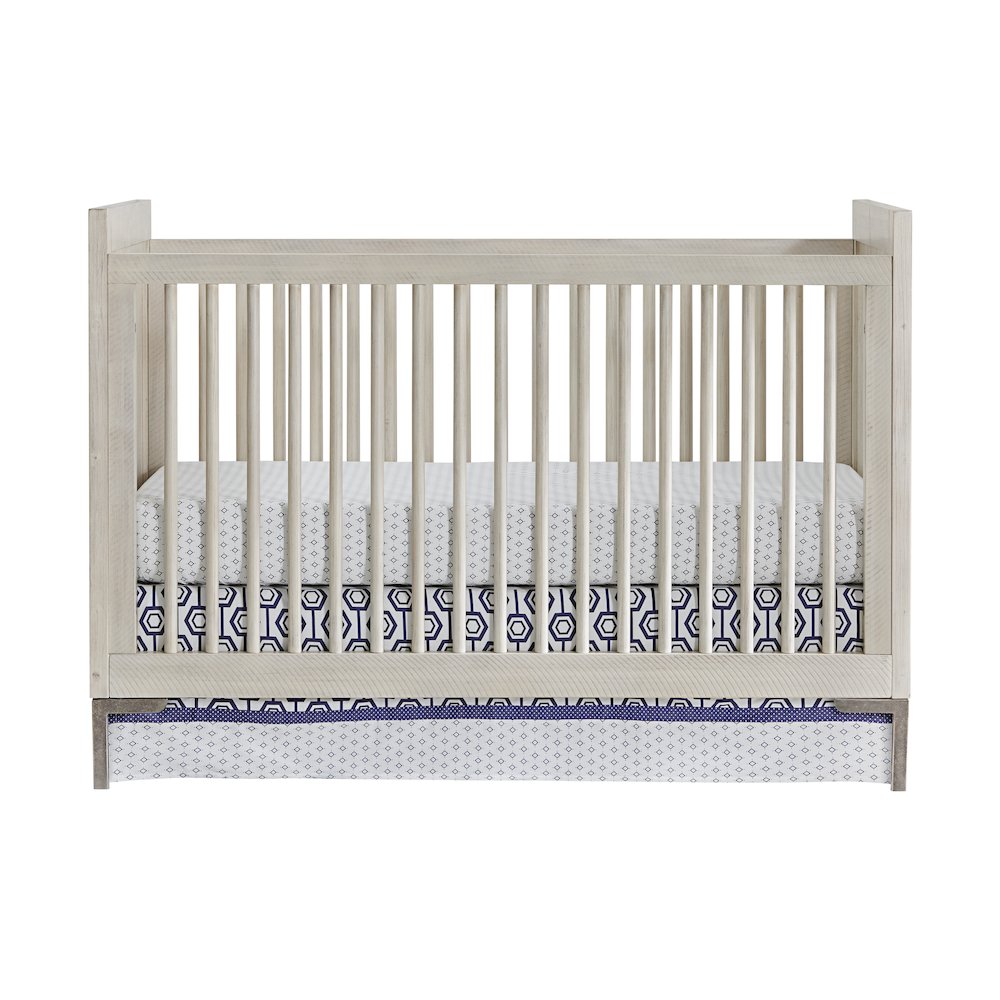 Westwood Design Beck Modern Wood Cottage Crib in Willow Gray Finish